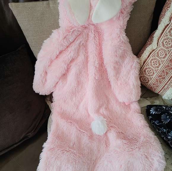 Pink Bunny Bunting Bag for Baby - Picture 4 of 5